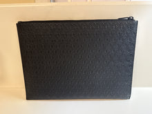 Saint Laurent Bag, Black Leather Logo Clutch