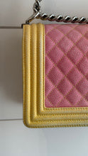 Chanel Bag, 2017 Rainbow Quilted Caviar Medium Boy Bag
