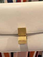 Celine Bag, Cream Box Calfskin Medium Classic Box Bag