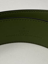 Gucci Green GG Canvas Belt (size 85)