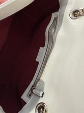 Gucci Bag, White Leather GG Marmont Small Shoulder Bag