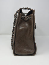 Chanel Bag, 2014 Brown Glazed Caviar CC Crave Tote