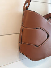 Polène Bag, Cognac Leather Nodde Shoulder Bag