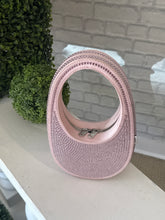 Coperni Bag, Pink Crystal-Embellished Mini Swipe Bag