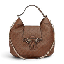 Gucci Bag, Brown Guccissima Signature Medium Emily Hobo Bag
