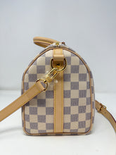Louis Vuitton Bag, Damier Azur Canvas Speedy Bandoulière 25