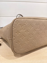 Louis Vuitton Bag, Turtledove Monogram Empreinte Leather Neverfull MM