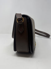 Gucci Bag, GG Supreme Monogram Web Small Ophidia Flap Messenger Bag