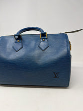 Louis Vuitton Bag, Toledo Blue Epi Leather Speedy 25 Bag