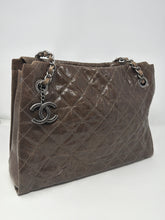 Chanel Bag, 2014 Brown Glazed Caviar CC Crave Tote