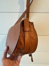Chloé Bag, Tan Grained Calfskin Small Marcie Crossbody Bag