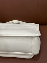 Saint Laurent Bag, Cream Lambskin Matelasse Monogram Medium Niki Chain Satchel