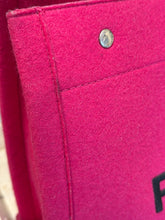 Saint Laurent Bag, Fuchsia Pink Wool Rive Gauche Tote