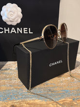 Chanel Gold Chain Pantos Sunglasses