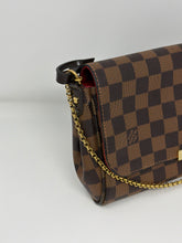 Louis Vuitton Bag, Damier Ebène Canvas Favorite MM Crossbody