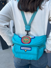 Gucci Bag, Blue Nylon 80s Logo Patch Belt Bag