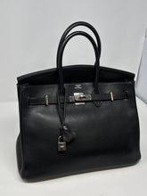 Hermès Birkin 35 – Noir Clemence Leather (2005)