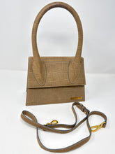 Jacquemus Bag, Le Grand Chiquito Mock-Croc Top Handle Bag