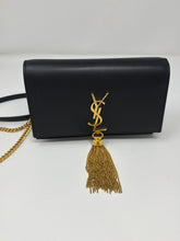 Saint Laurent Bag, Black Leather Small Kate Tassel Bag