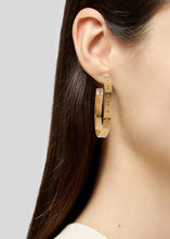 Louis Vuitton Nanogram Hoop Earrings