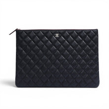 Chanel Bag, 2018 Black Caviar Quilted Large Clutch