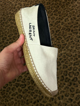 Saint Laurent Shoes, Ivory Canvas Espadrilles (size 39.5)