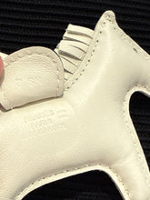 Hermès Craie & Ombre Lizard Horse Rodeo Touch Bag Charm PM