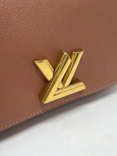 Louis Vuitton Bag, Cognac Calfskin Soft Twist Shoulder Bag