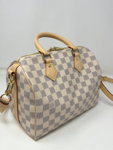Louis Vuitton Bag, Damier Azur Canvas Speedy Bandoulière 25