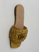 Gucci Shoes, Raffia GG Sandals (size 36.5)