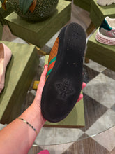 Gucci Shoes, Monogram Canvas ‘Dapper Dan’ Web G74 GG Sneakers (size 37.5)