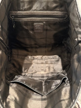 Burberry Bag, Silver Shimmer Check Degrade Tote Bag