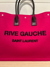 Saint Laurent Bag, Fuchsia Wool Rive Gauche Tote