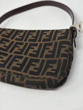 Fendi Bag, Tobacco Zucca Canvas Baguette