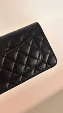 Chanel Bag, 2025 Black Caviar Leather Wallet on Chain Crossbody