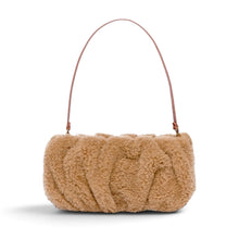 Staud Bean Shearling Shoulder Bag