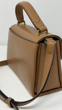 Mulberry Sable High Gloss Leather Small Lana Top Handle
