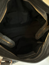 Balenciaga Bag, Grey Lambskin Leather Giant 12 Rose Gold City Bag