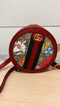 Gucci Bag, GG Supreme Monogram Web Flora Mini Ophidia Round Backpack
