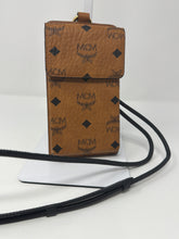 MCM Bag, Cognac Leather Phone Lanyard