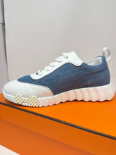 Hermés Shoes, Denim Bouncing Sneakers (size 36)