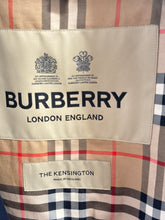 Burberry Navy Mid-length Kensington Heritage Trench Coat