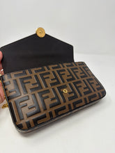 Fendi Bag, FF Embossed Leather Wallet on Chain