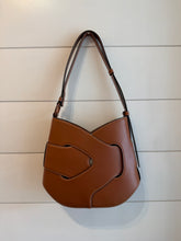 Polène Bag, Cognac Leather Nodde Shoulder Bag