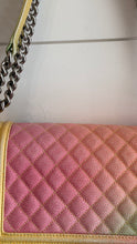 Chanel Bag, 2017 Rainbow Quilted Caviar Medium Boy Bag