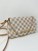 Louis Vuitton Bag, Damier Azur Canvas Favorite PM Crossbody