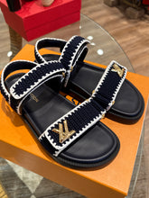 Louis Vuitton Shoes, Navy LV Sunset Comfort Sandals (size 40)
