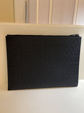 Saint Laurent Bag, Black Leather Logo Clutch