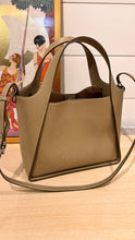 Stella McCartney Bag, Taupe Logo Top Handle Crossbody Tote
