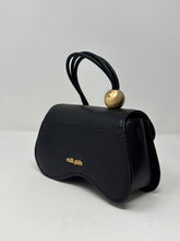 Cult Gaia Bag, Black Kazia Nano Leather Top Handle Bag